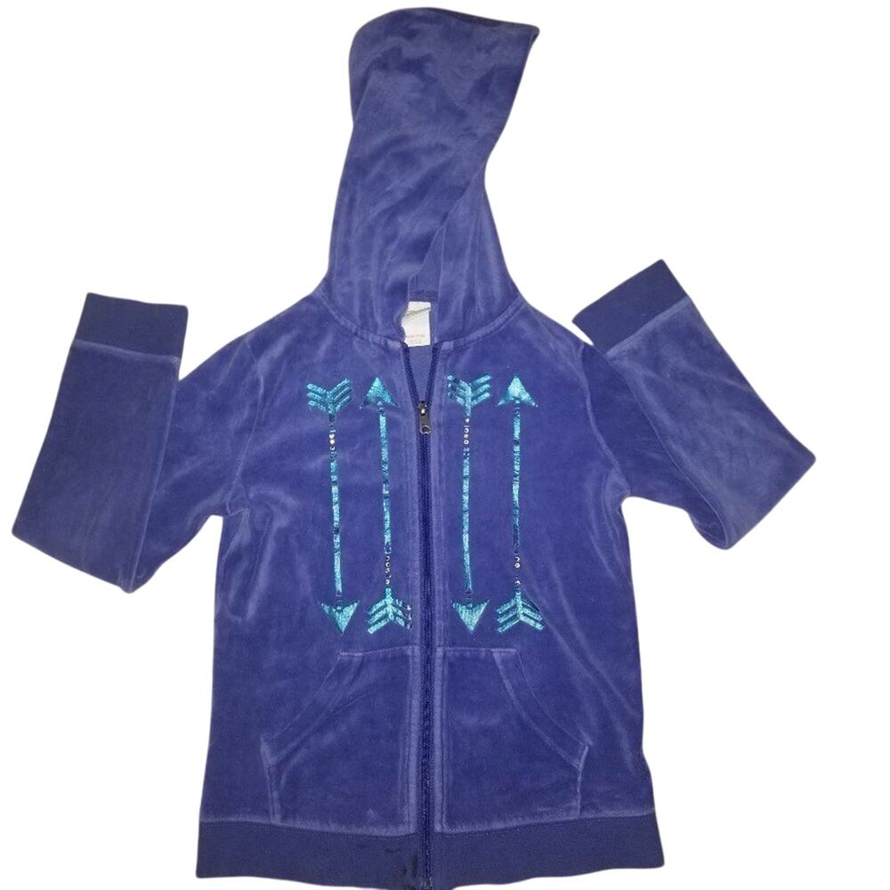 Circo Blue Cozy Zip-up w/Hoddie sz 8